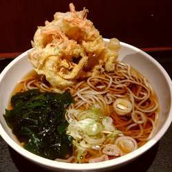 かき揚げ天そば480円