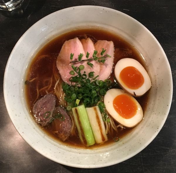 「淡麗 鴨そば ＋味玉」@麺や そめいよしの 西荻窪店の写真