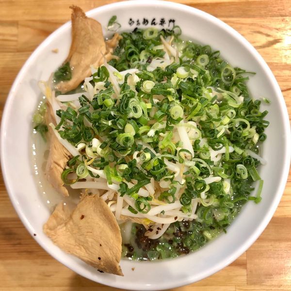 「らぁめん 中 (700円) 野菜大盛 (150円)」@らぁめん専門さだの写真