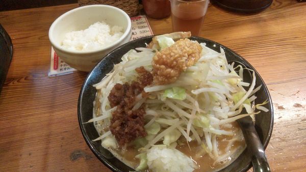 「G郎ラーメン780円半ライスサービス」@三代目麺処 「まるは」極 船橋店の写真