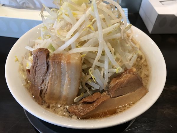 「豚そば大盛り」@麺屋ダダダの写真