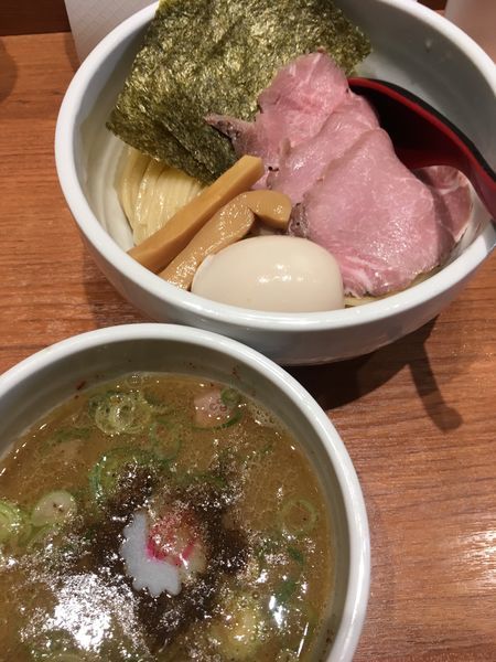 「特製つけ麺」@煮干中華そば 鈴蘭 新宿店の写真
