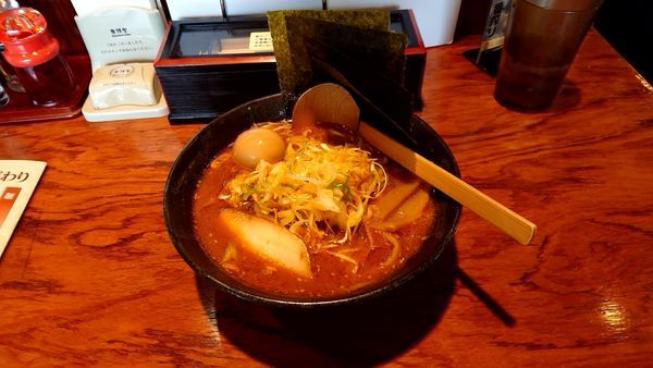 「赤壱鵠堂らーめん」@壱鵠堂 西船店の写真