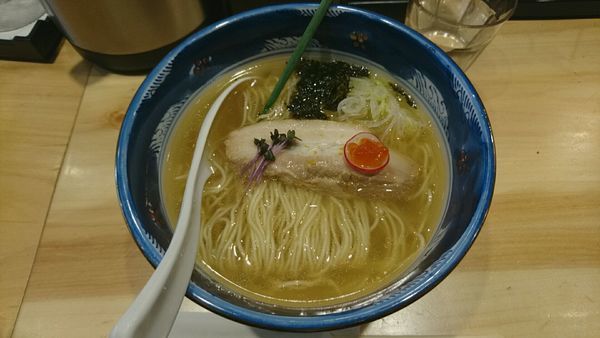 「純粋豚そば塩_850円」@なかごの写真