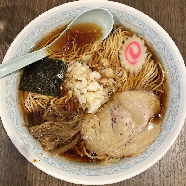 「中華そば大盛￥７５０」@中華そば専門店 味幸 新宿御苑店の写真