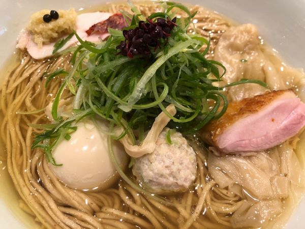 「特製塩そば（大）」@饗 くろ㐂の写真