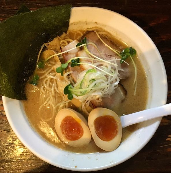 「特製濃厚煮干らーめん」@麺屋 一寸星の写真