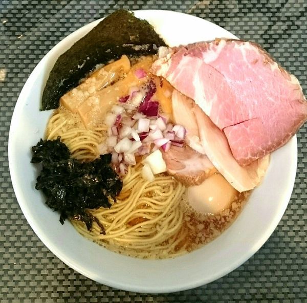 「特製煮干」@赤青(MURASAKI)の写真