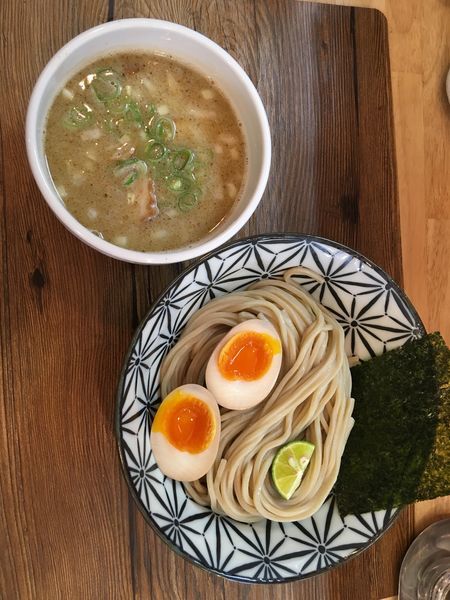 「鶏白湯煮干つけ麺+とろーり味玉」@Ramen611の写真