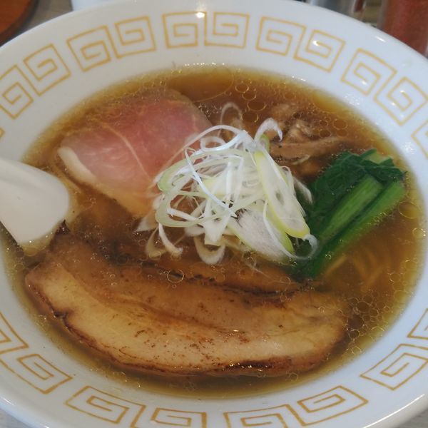 「あっさり細麺しょうゆ中華そば」@MENYA free styleの写真