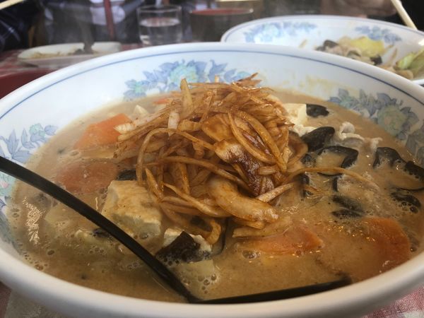 「豆腐ごまみそラーメン」@ラーメンハウス 満久の写真