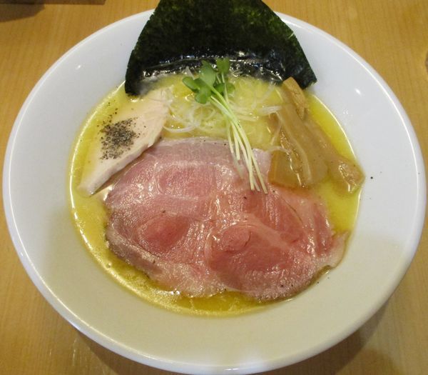 「鶏白湯ラーメン塩　800円」@麺屋774の写真