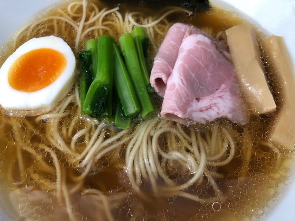 「中華そば醤油」@中華そば うお青の写真