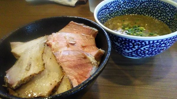 「チャーシュー極濃煮干つけ麺」@煮干しつけ麺 宮元の写真