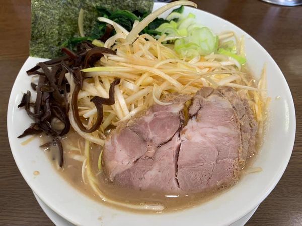 「ネギラーメン（細麺）」@うまいヨ ゆうちゃんラーメンの写真