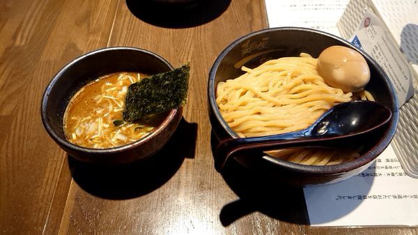 「味玉濃厚つけ麺」@麺屋 一路の写真