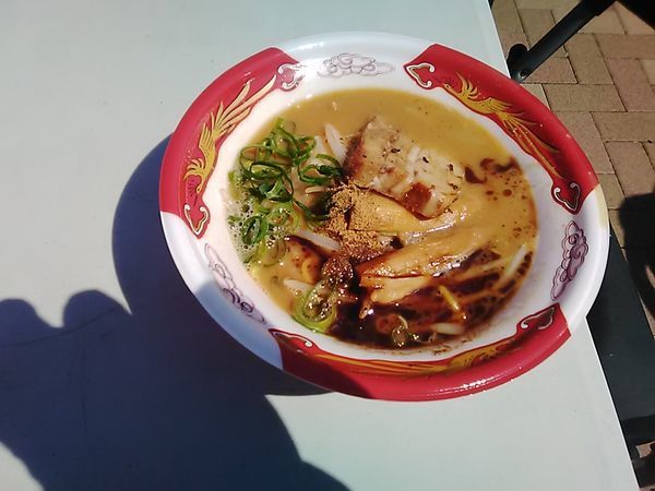 「穂華×風の森　和だし豚骨味噌らあめん」@中華蕎麦とみ田 冨田治PRESENTS 最強ラーメン祭2019 in 小山の写真