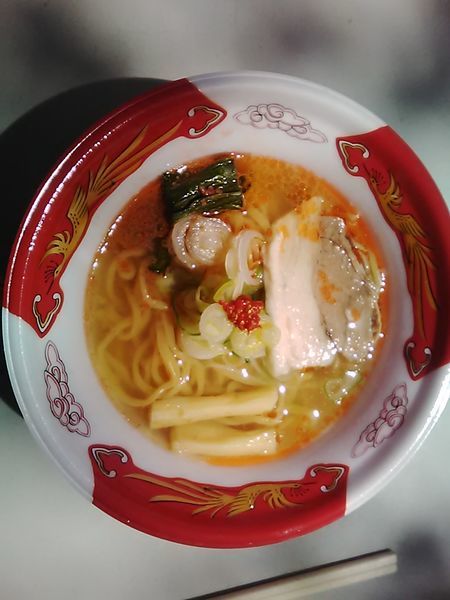 「竹末×らいけん×宮本 黒トリュフ香る海老麻醤  塩ラーメン」@中華蕎麦とみ田 冨田治PRESENTS 最強ラーメン祭2019 in 小山の写真