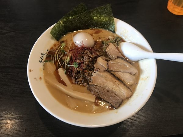 「特濃坦々麺」@ばーばら 美合店の写真