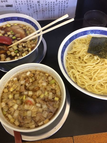 「つけそば大980円 ワンタン600円」@中華そば 亀喜屋の写真