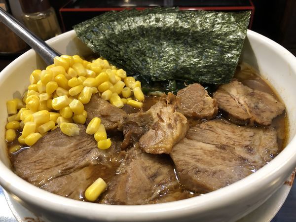 「魚介味噌2倍＋チャーシュー＋コーン＋のり」@麺屋 優創の写真
