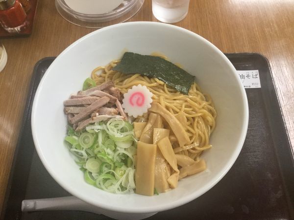 「油そば(¥550)」@青梅街道 大勝軒 杉並の写真