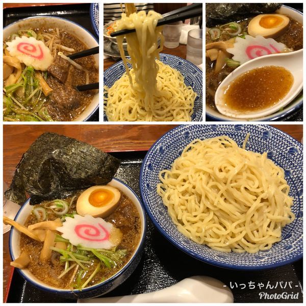 「平つけ麺 税込 993円 麺1.5玉⁉️無料」@ちゃーしゅうや武蔵 ピオニウォーク東松山店フロア1Fの写真