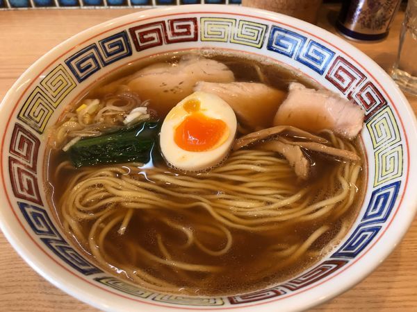 「中華そば」@ほっこり中華そば もつけの写真