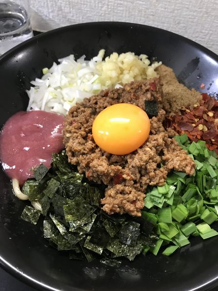 「「限定」台湾混ぜそば」@自家製麺SHINの写真