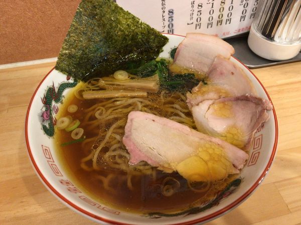 「手打ち中華」@白河ラーメン 麺や鶏正の写真