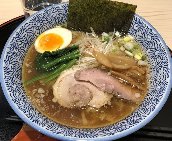 「特製煮干そば（￥800）」@麺匠 極の写真