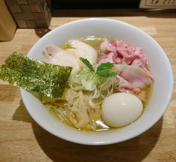 「特製鶏そば 塩」@麺屋 れんしんの写真