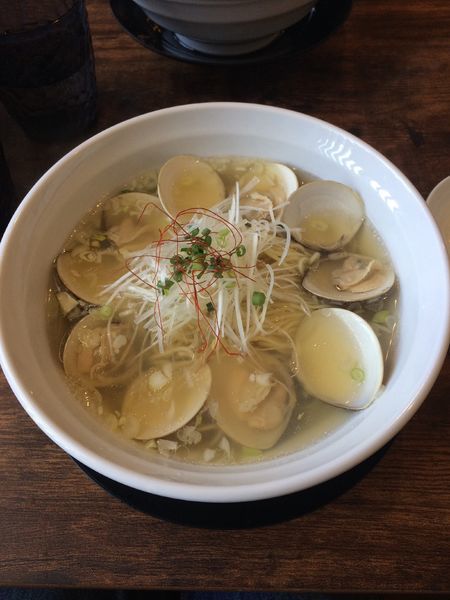 「ハマグリラーメン」@らぁめんkitchen けんけんの写真