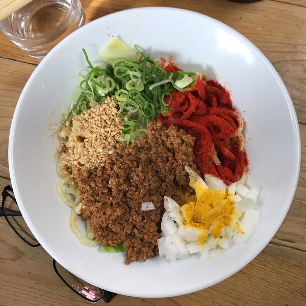 「カレー担々麺小」@自家製麺 てんかの写真