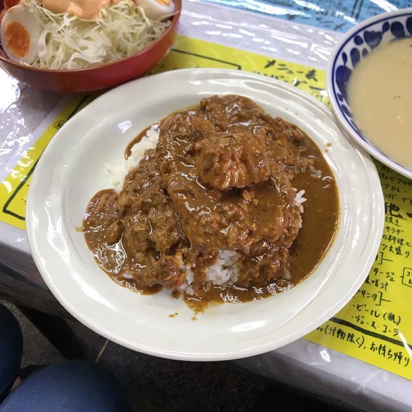 「Ｃセット(ハンバーグカレー)」@レストラン ばーくの写真