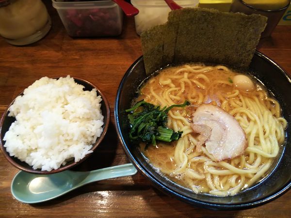 「ラーメン （￥600）」@横濱家系ラーメン 明豊家の写真
