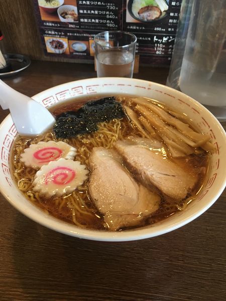 「中華そば(大盛り)」@三角屋 暖 -DAN-の写真