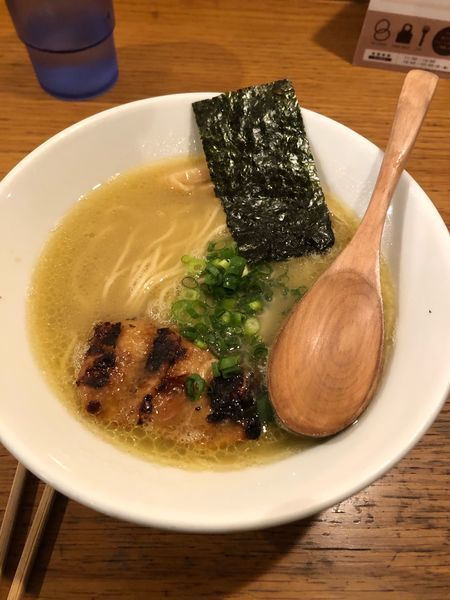 「とりポタラーメン とろり 750円」@鶏ポタラーメン THANK 大門店の写真