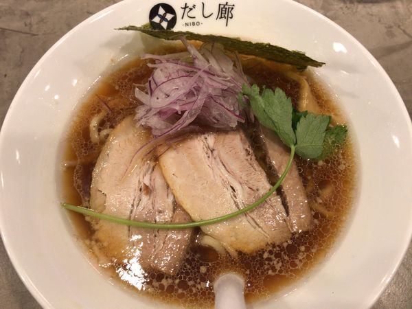 「〆の煮干し コク」@だし廊  -NIBO-の写真