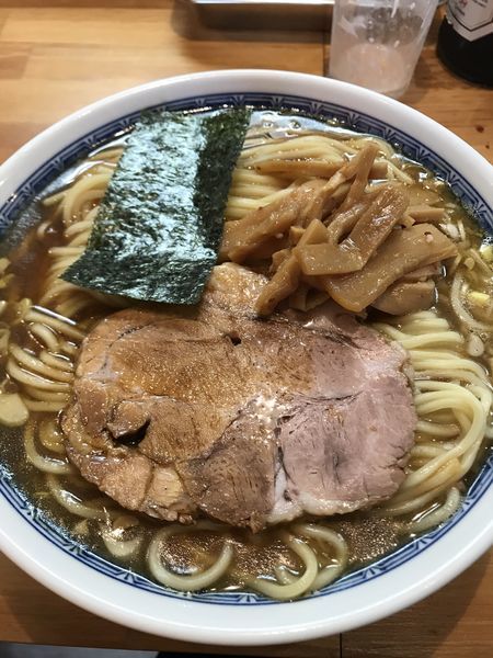 「ラーメン、中、辛味」@自家製中華そば としおかの写真