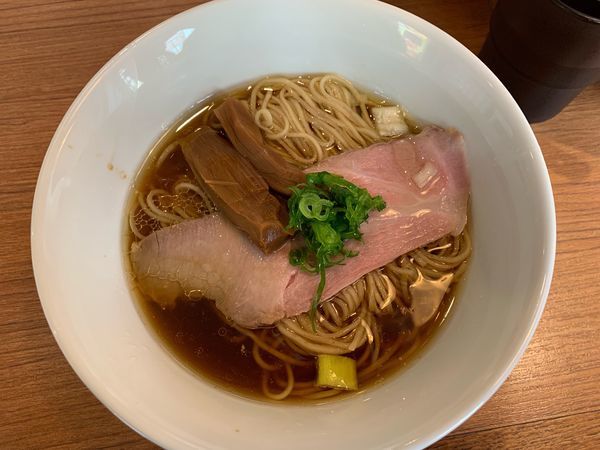 「鶏そば780円」@鶏そば 煮干そば 花山の写真