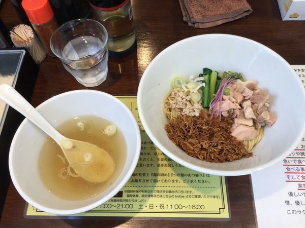 「【限定】油そば(¥850)」@塩生姜らー麺専門店MANNISHの写真