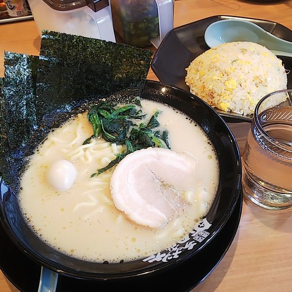 「チャーハンセット(醤油・味薄め・脂少なめ)」@町田商店 東村山店の写真