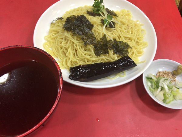 「冷やしつけ麺・和風醤油680円」@柳華の写真