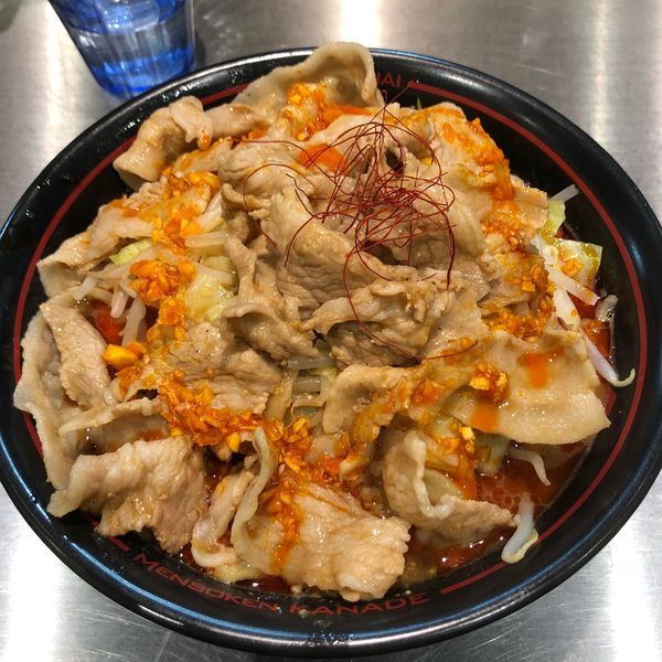 「紅ラーメン 豚バラ」@麺創研 紅 府中の写真