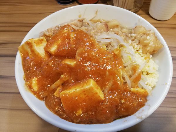 「フュージョン ニンニクアブラ 800円」@火の豚 南越谷駅前店の写真