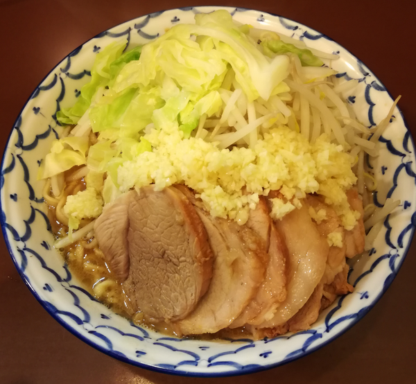 「豚増しらーめん：930円」@らーめん陸の写真