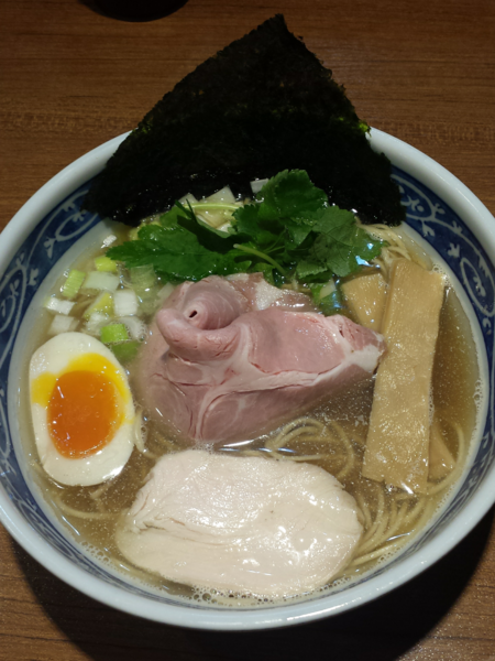 「煮干そば 白醤油690円」@寿製麺よしかわ 川越店の写真
