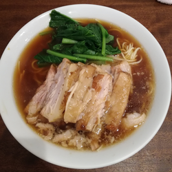 豚ばらそば：850円