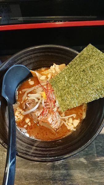 「辛ラーメン」@麺屋 奨 TASUKU 中央林間店の写真